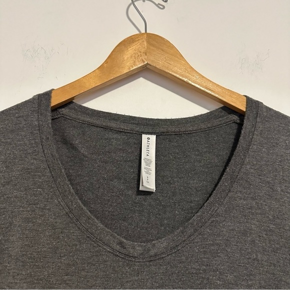 Athleta cloudlight gray light weight long sleeve shirt - Picture 2 of 9